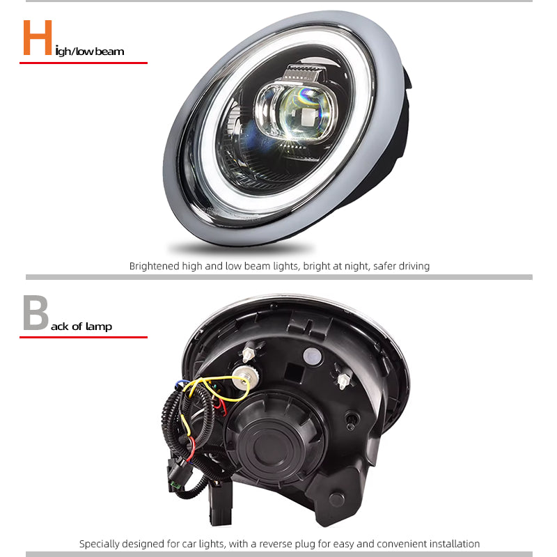 Fari anteriori a Led per Mini R50/52/53 (2001-2006)