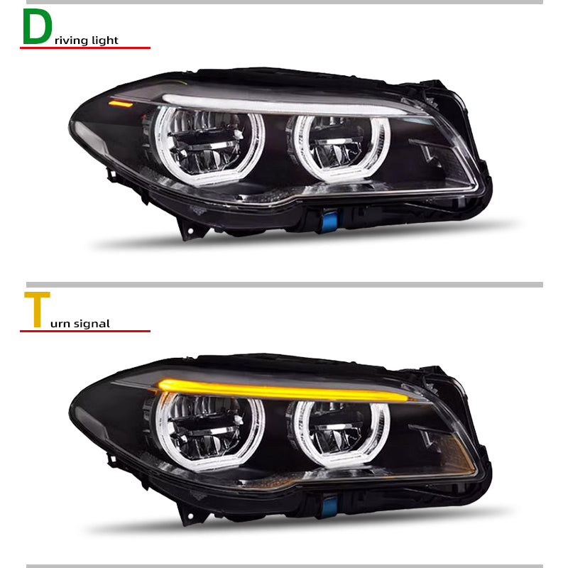 Fari anteriori a Led per BMW f10/18 (2011-2017)