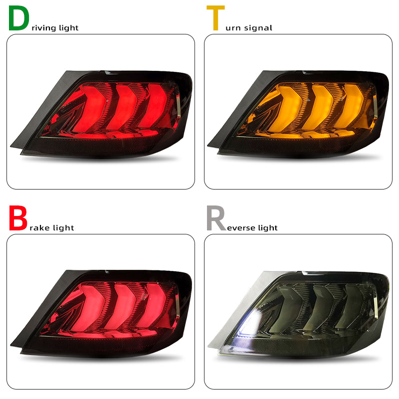 Luci posteriori a Led per Toyota Mark X (2005-2009)