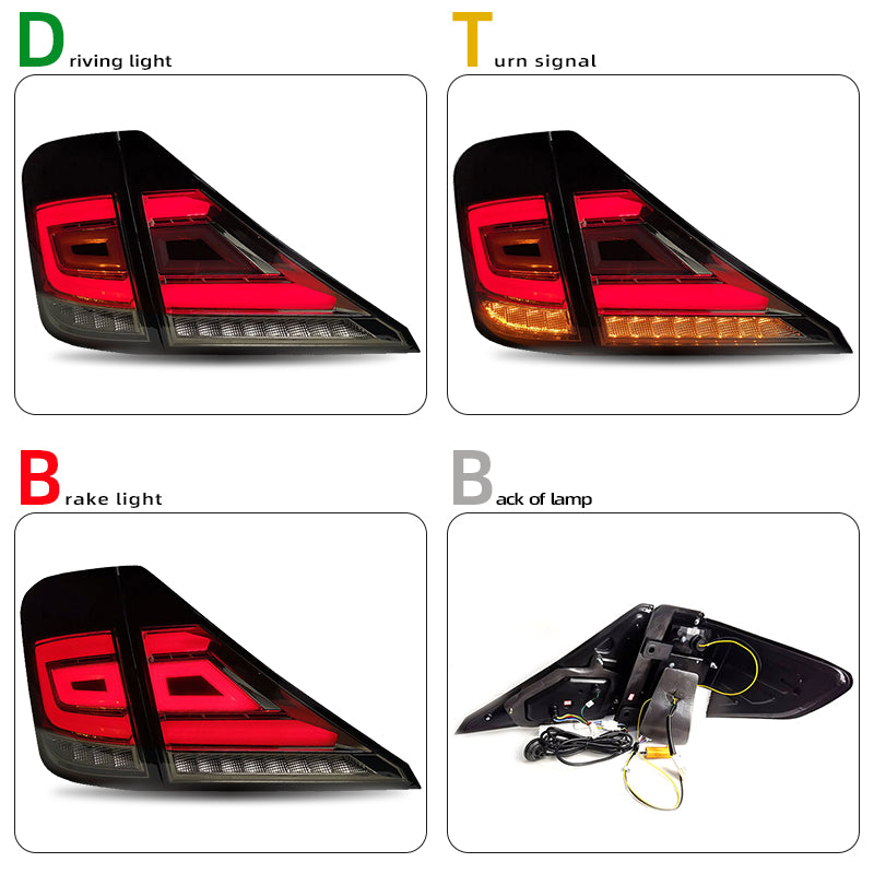 Luci posteriori a Led per Toyota Alphard (2007-2014)