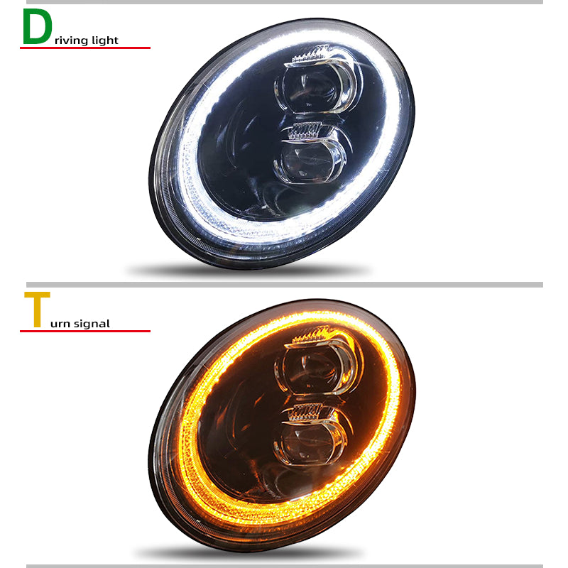 Fari anteriori a Led per VW Beetle (2006–2012)