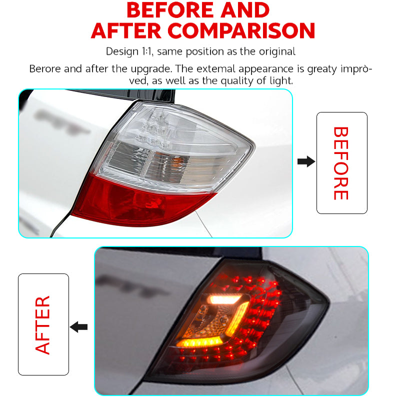 Luci posteriori a Led per Honda Fit Jazz (2008-2013)