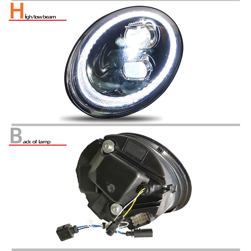 Fari anteriori a Led per VW Beetle (2006–2012)