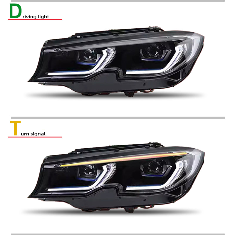 Fari anteriori a Led per BMW G20/28 (2020-2022)
