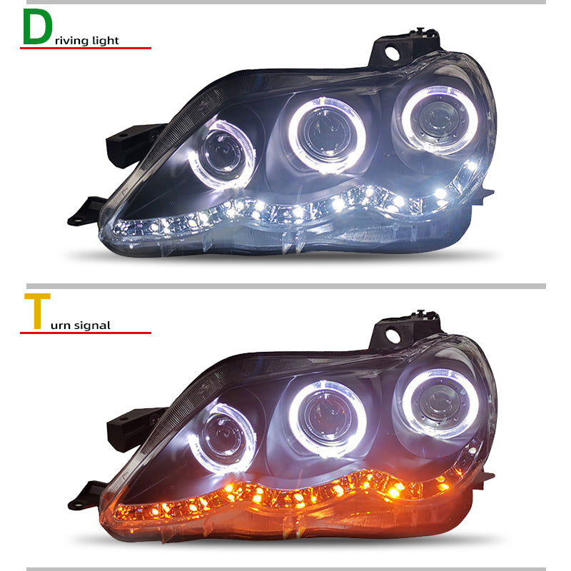 Fari anteriori a Led per Toyota Reiz Mark X (2005-2009)