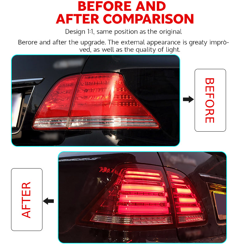 Luci posteriori a Led per Toyota Crown (2003-2009)