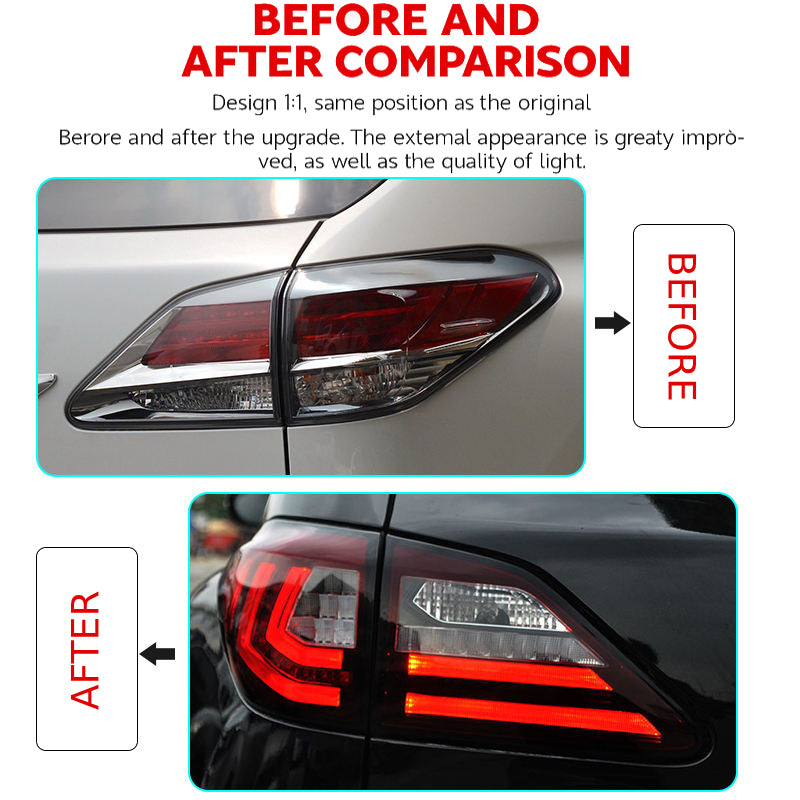 LED rear lights for Lexus RX270/350 (2009-2015) 