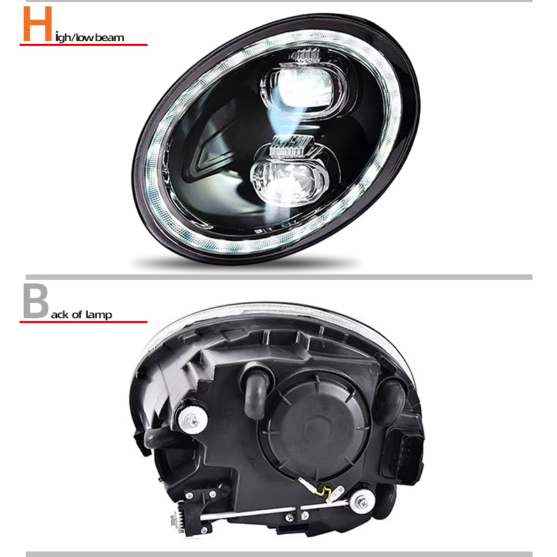LED headlights for VW Beetle (2013–2021)