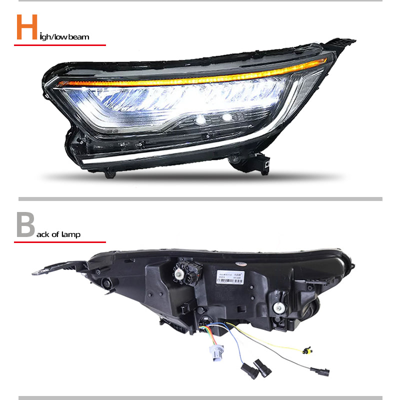 Fari anteriori a Led per Honda CR-V (2017-2021)