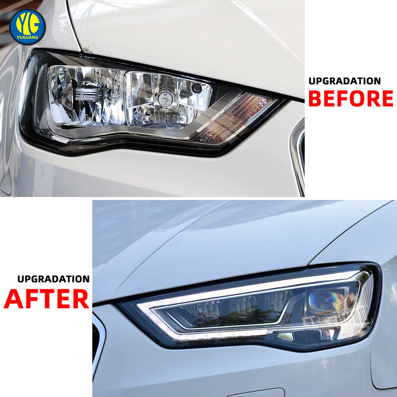 Fari anteriori a Led per Audi A3 per Alogeni/Xenon (2013–2016)