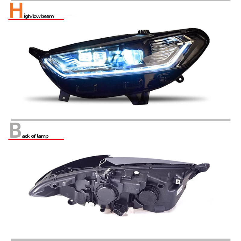 Fari anteriori a Led per Ford Mondeo (2013–2016)