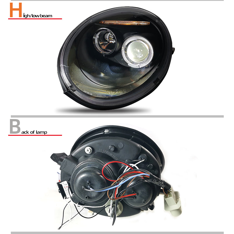 Fari anteriori a Led per VW Beetle (1998–2005)