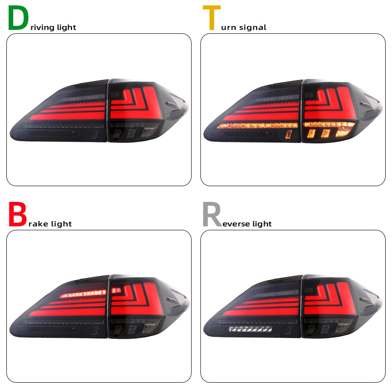 Luci posteriori a Led per Lexus RX270/350 (2009-2015)