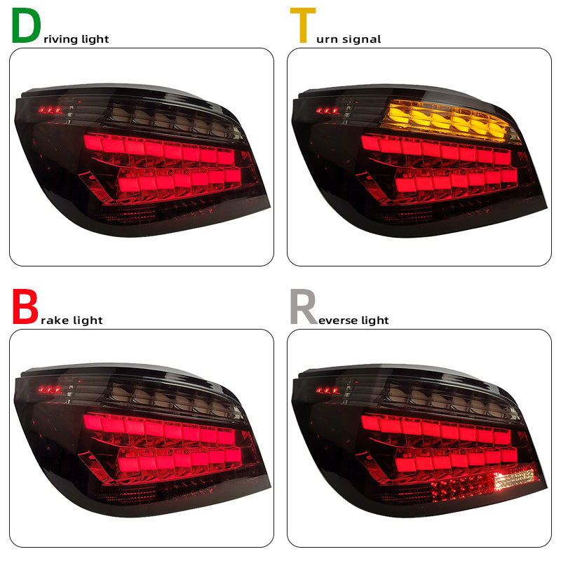 Luci posteriori a Led per BMW E60 (2004-2007)