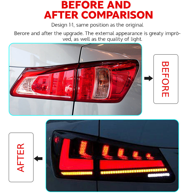 Luci posteriori a Led per Lexus IS250/300 (2006-2012)