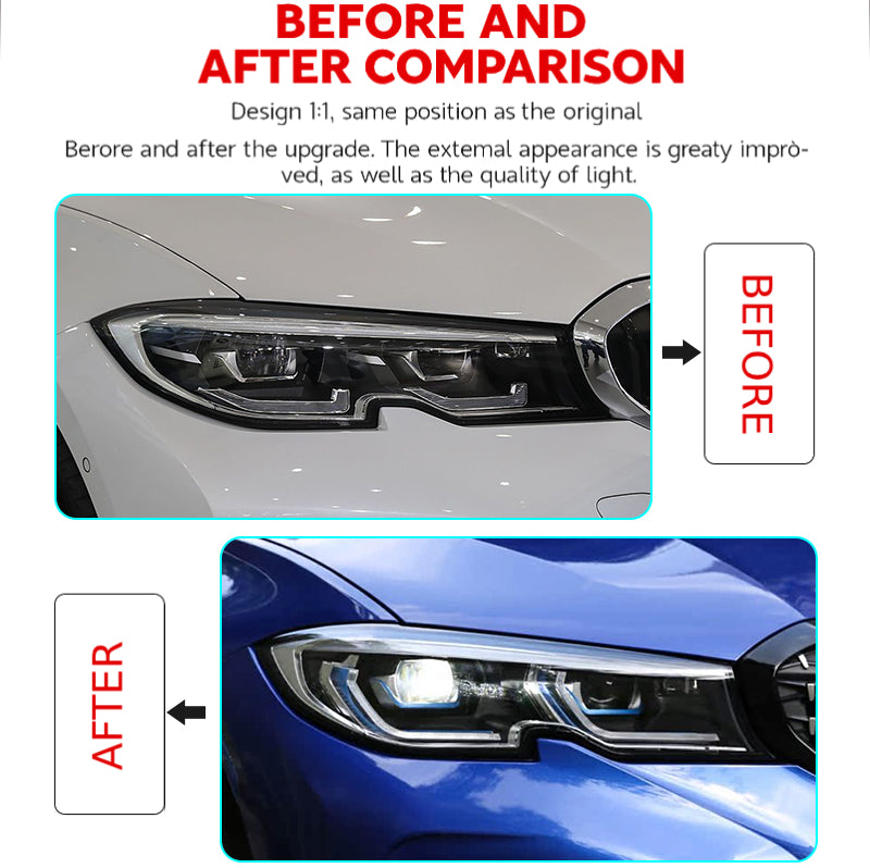 Fari anteriori a Led per BMW G20/28 (2020-2022)