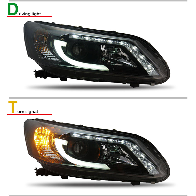 Fari anterori a Led per Honda Accord (2014-2016)