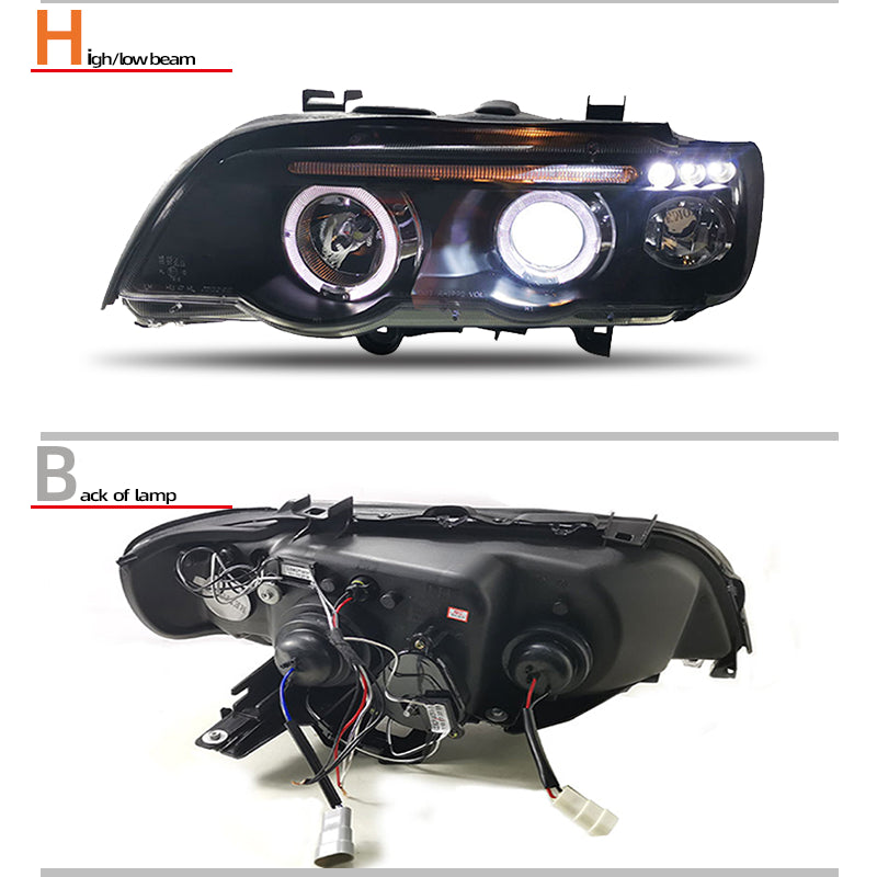 Luci anteriori a Led per BMW X5 E53 (1998-2003)