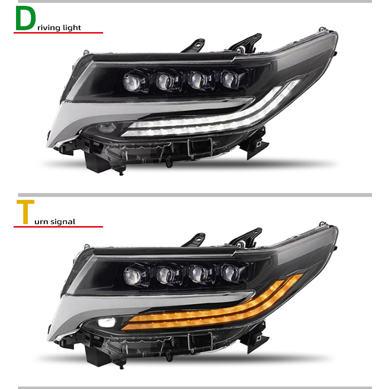Fari anteriori a Led per Toyota Alphard (2015-2023)