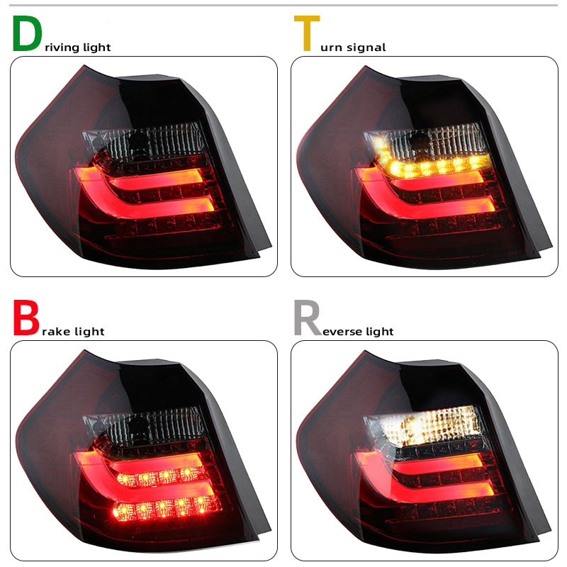 Luci posteriori a Led per BMW E87 (2007-2011)