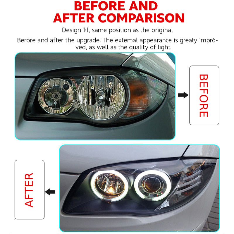 Fari anteriori a Led per BMW E87 (2007-2011)