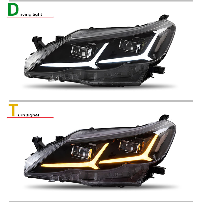 Fari anteriori a Led per Toyota Reiz Mark X (2010-2012)