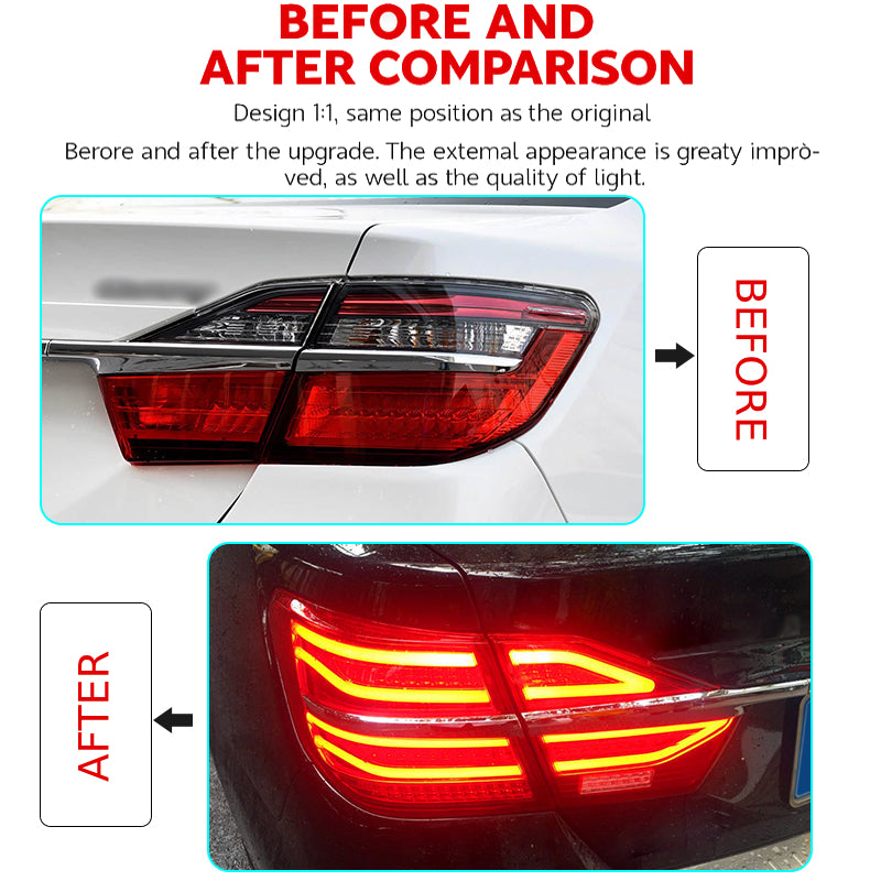 Luci posteriori a Led per Toyota Camry (2015-2016)
