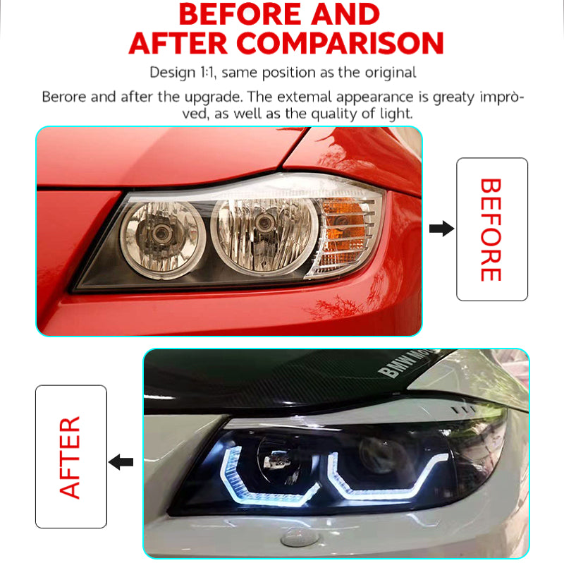 Fari anteriori a Led per BMW E90 (2005-2012)