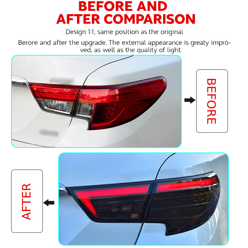 Luci posteriori a Led per Toyota Mark X (2010-2017)