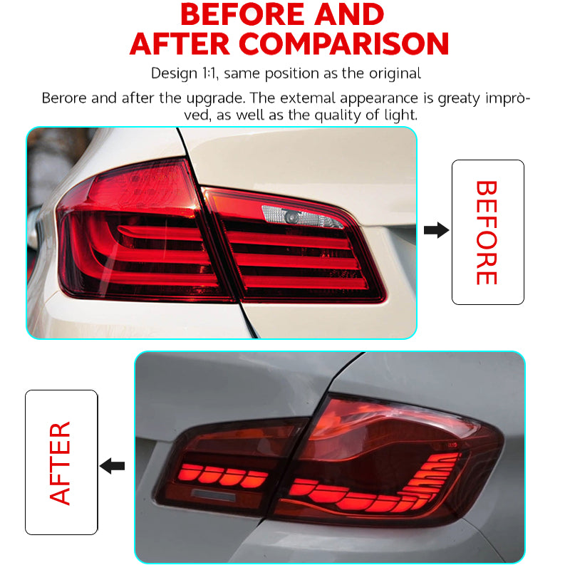 Luci posteriori a Led per BMW F10/F18 (2011-2017)