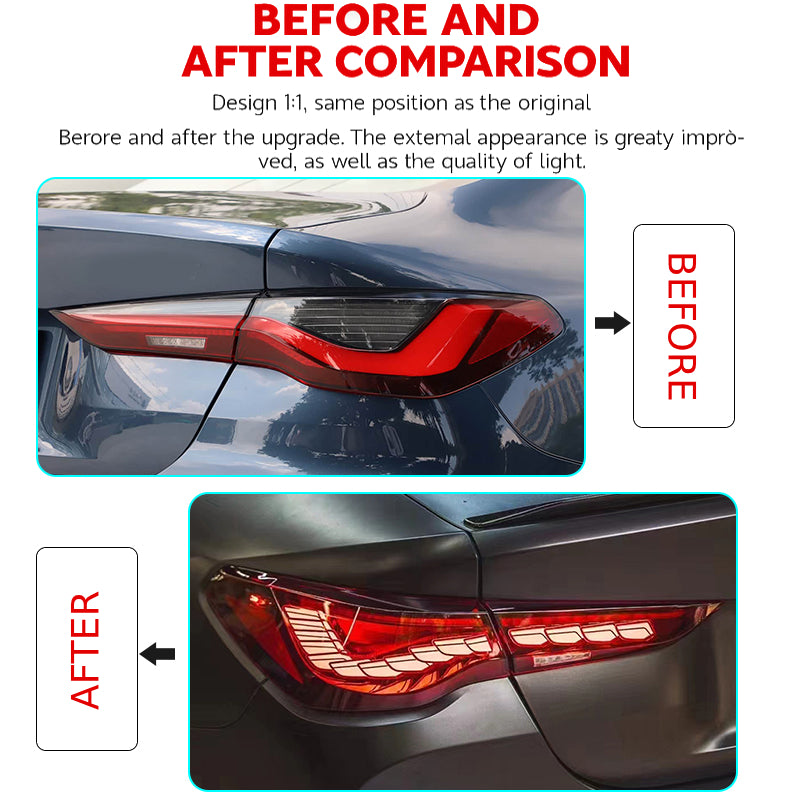 Luci posteriori a Led per BMW G22/G82 (2020-2022)