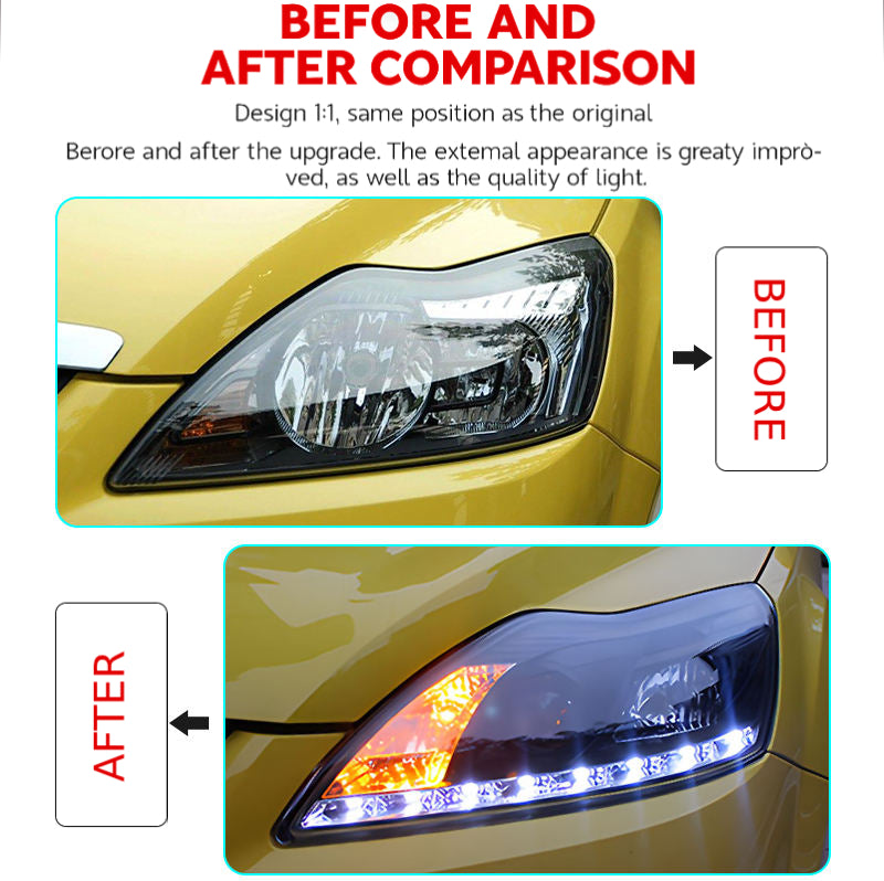Fari anteriori a Led per Ford Focus (2009–2014)