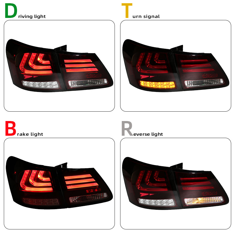 Luci posteriori a Led per Lexus GS350/300 (2005-2011)