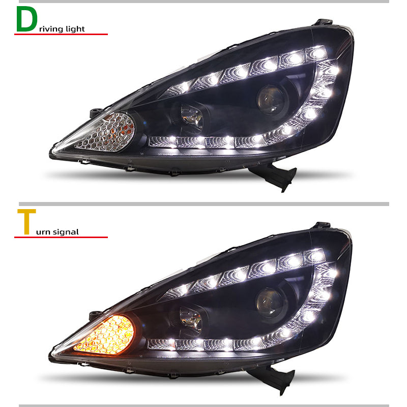Fari anteriori per Honda Fit/Jazz (2008-2010)