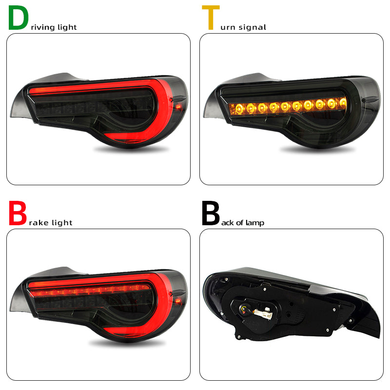 Luci posteriori a Led per Toyota GT86/Subaru BRZ (2012-2020)