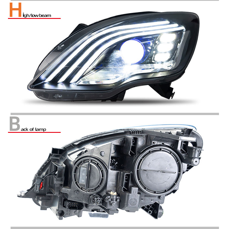 LED headlights for Mercedes-Benz R-Class W251 (2010–2017)