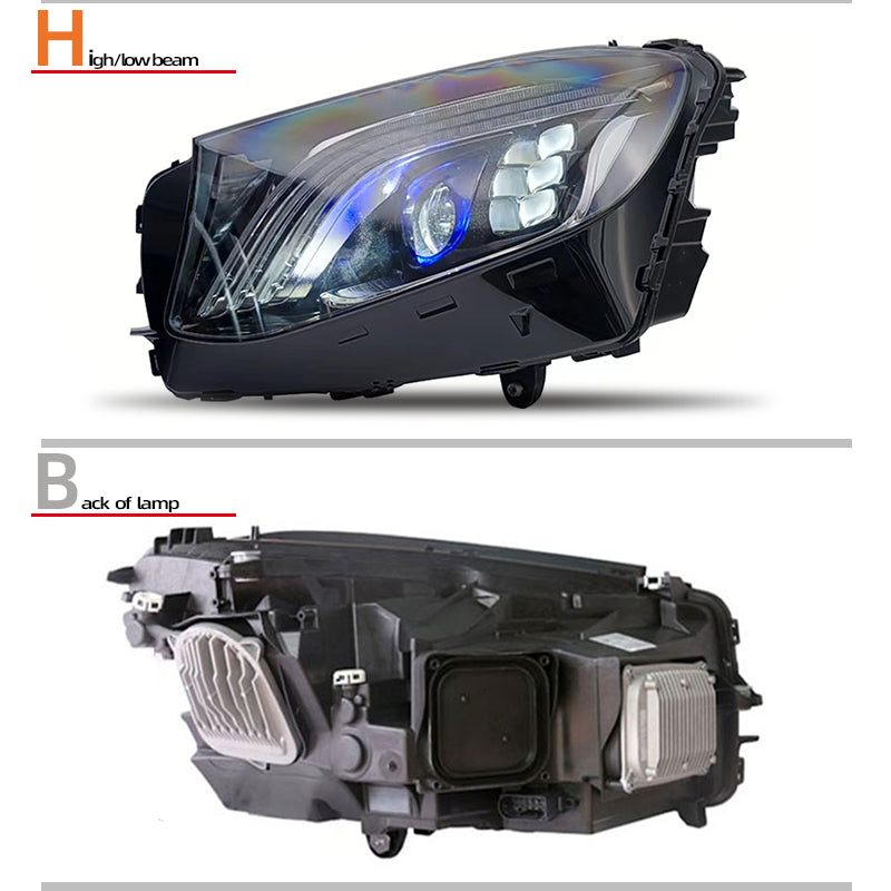 Fari anteriori a Led per Mercedes-Benz GLC W253 (2016–2019)