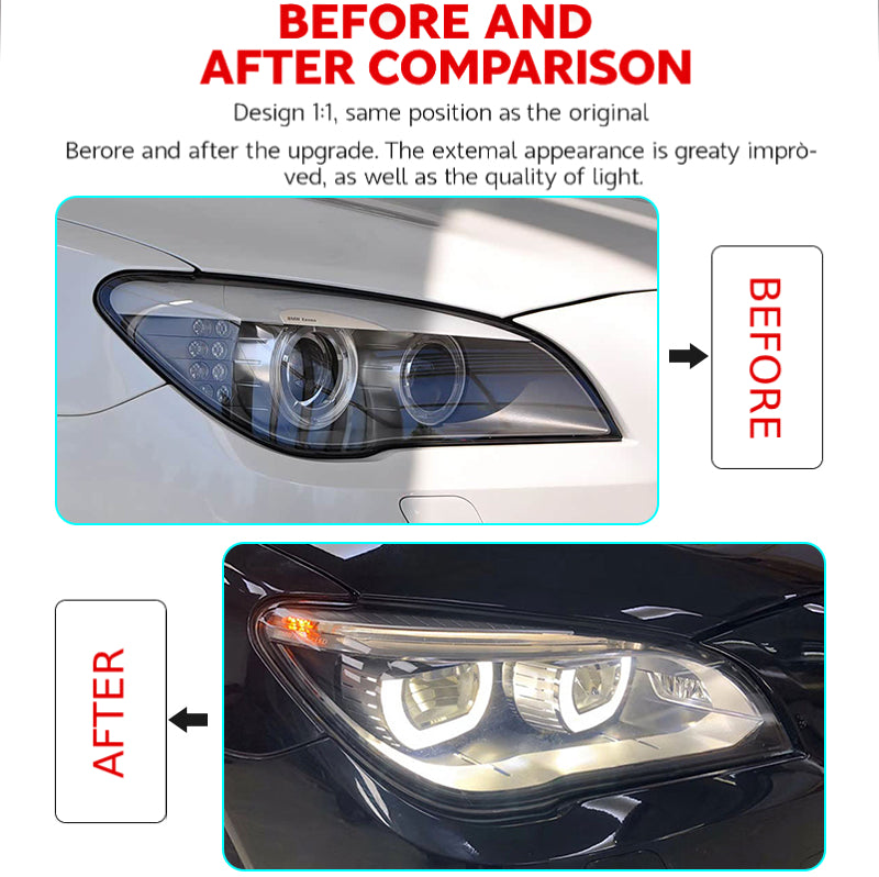 Fari anteriori a Led per BMW F02 (2009-2015)