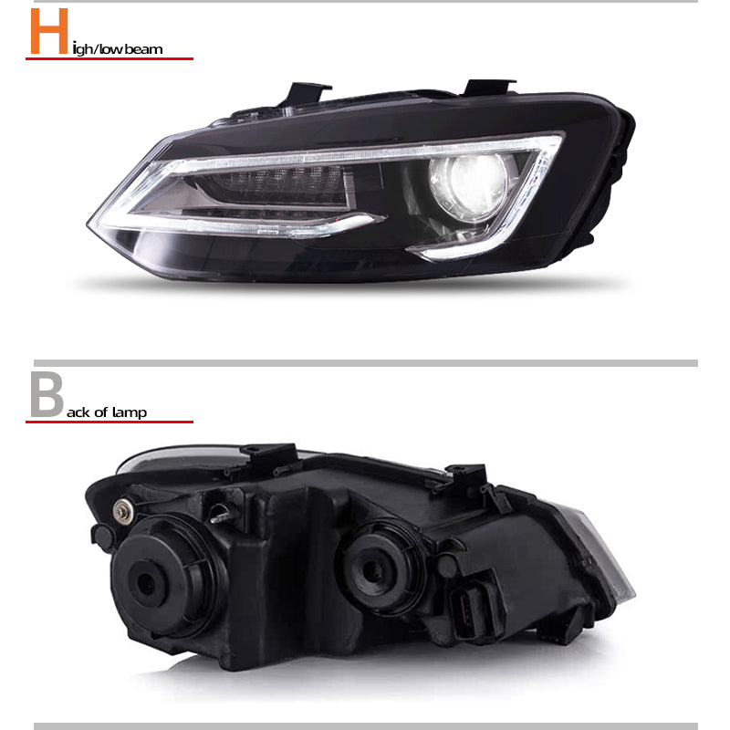 Fari anteriori a Led per VW Polo (2011–2018)