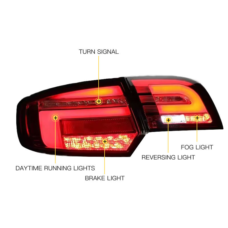 LED rear lights for Audi A3 (2003–2012)