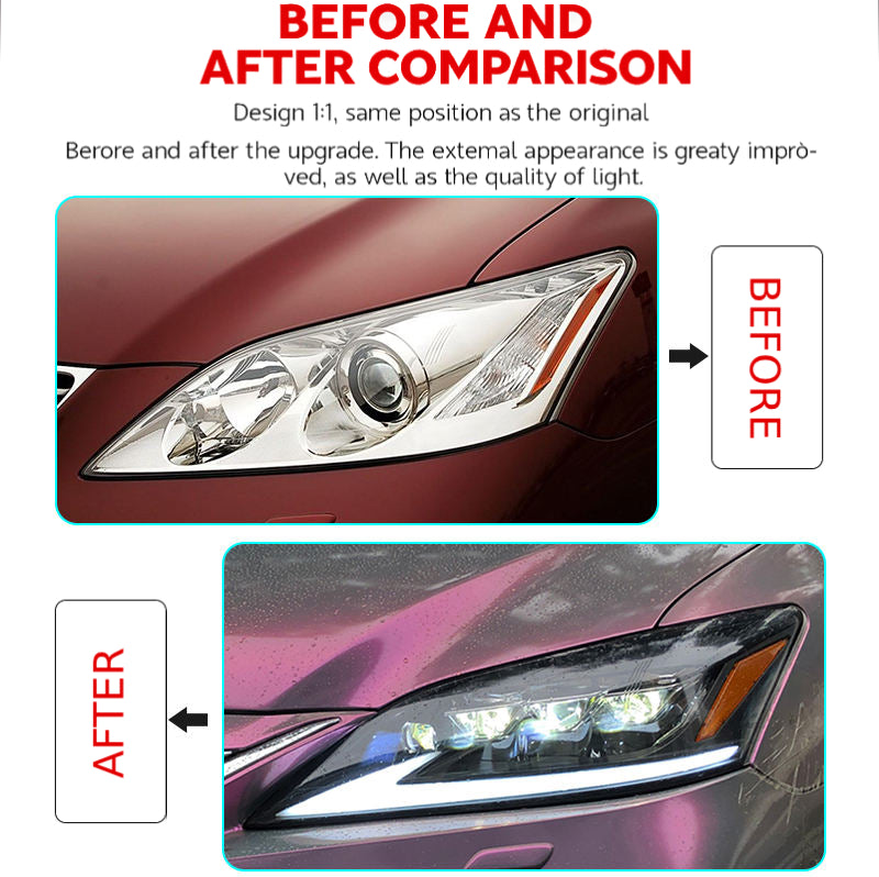 Fari anteriori a Led per Lexus ES350 / ES240 (2006–2012)