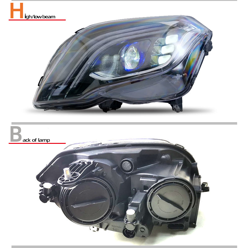 Fari anteriori a Led per Mercedes-Benz GLK (2013–2015)