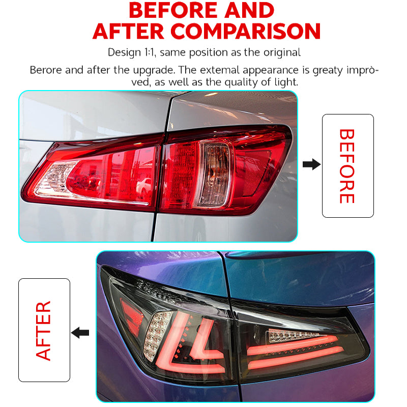 Luci posteriori a Led per Lexus IS250/300 (2006-2012)