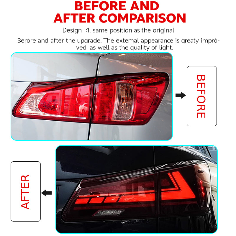 Luci posteriori a Led per Lexus IS250/300 (2006-2012)