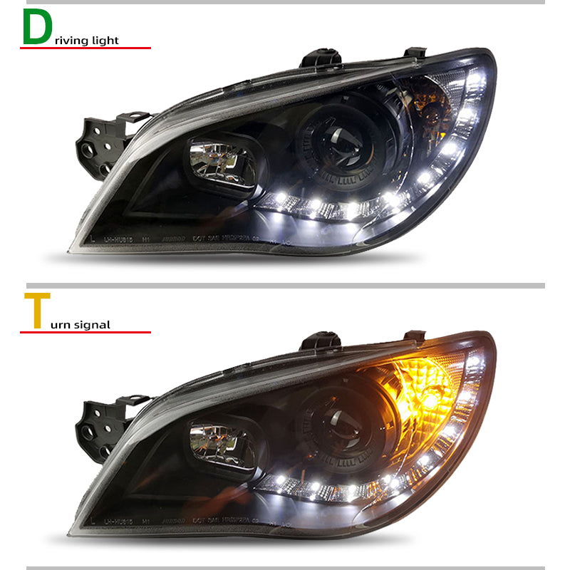Fari anteriori a Led per Subaru Impreza (2006–2007)
