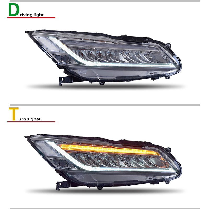 Fari anteriori a Led per Honda Accord (2016)