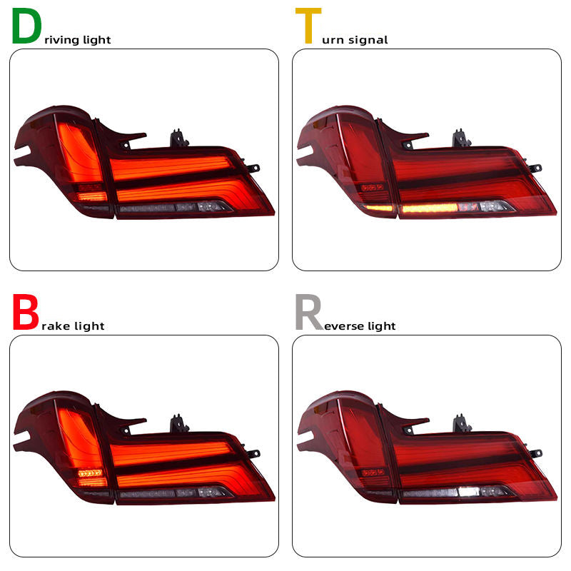 Luci posteriori a Led per Toyota Alphard (2015-2018)