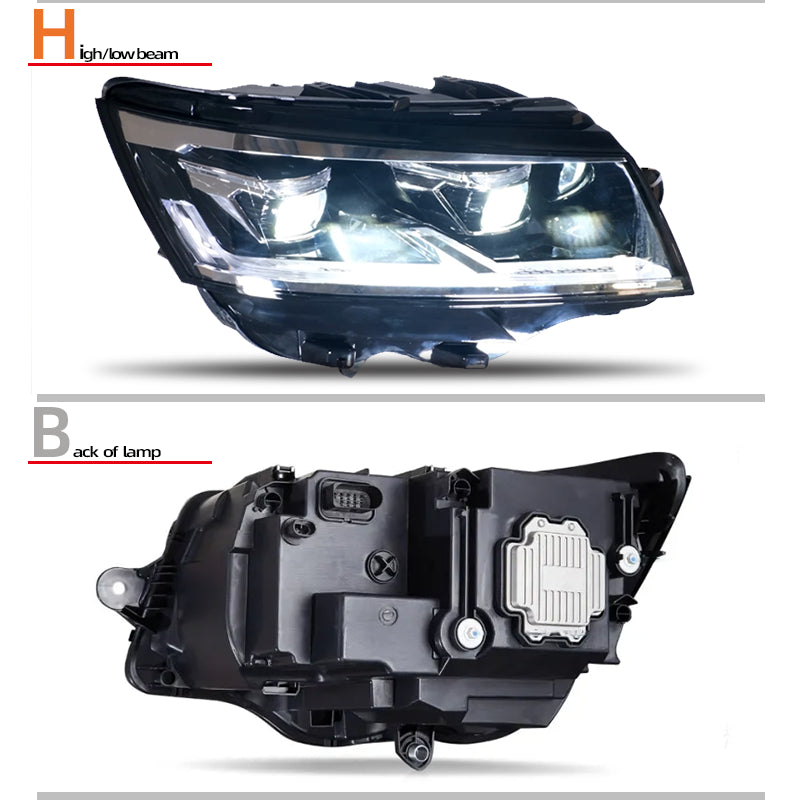 Fari anteriori a Led per VW Multivan T6 / Caravelle (2016–2019)