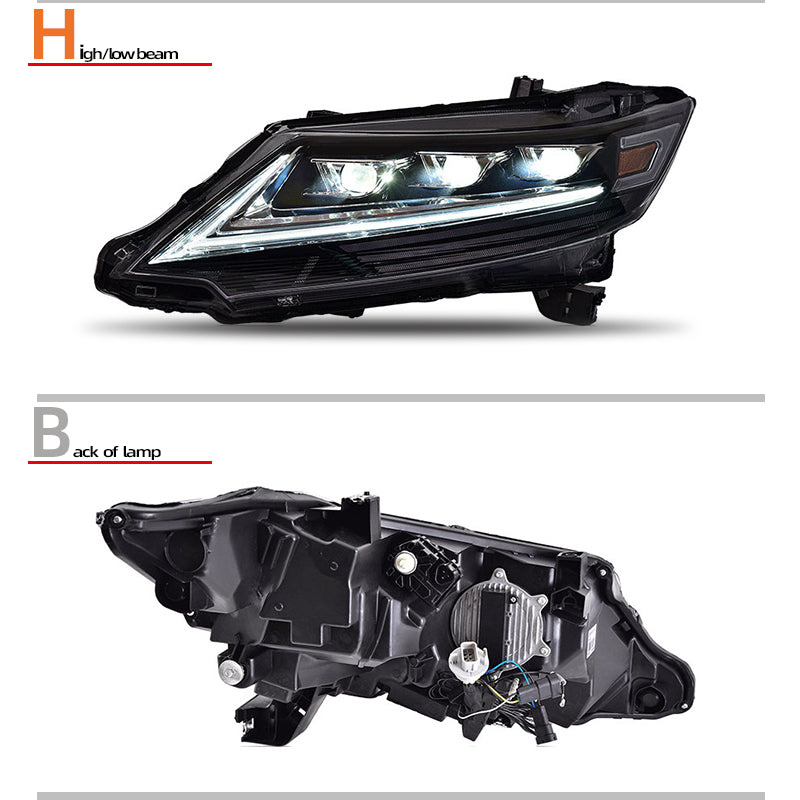 Fari anteriori a Led per Honda Odyssey (2015-2021)