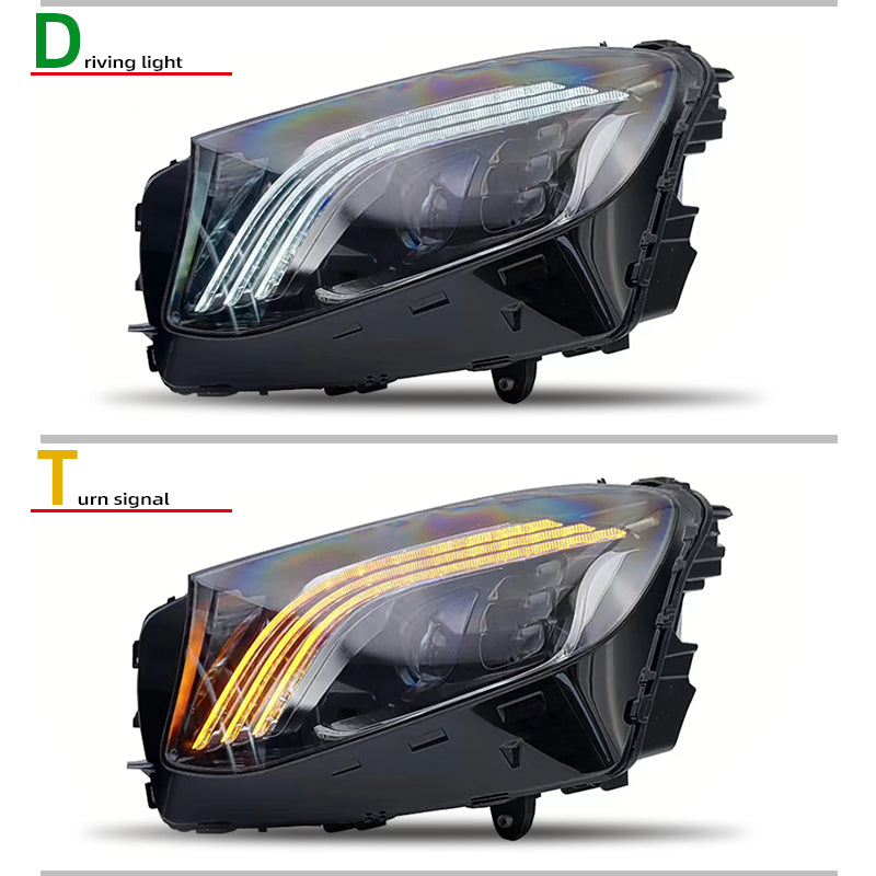 Fari anteriori a Led per Mercedes-Benz GLC W253 (2016–2019)